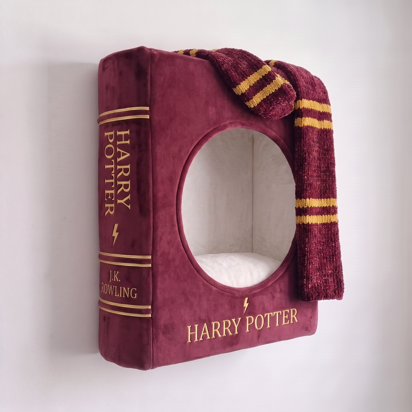The Crimson Spell Cat Bed