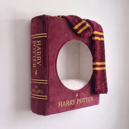 The Crimson Spell Cat Bed
