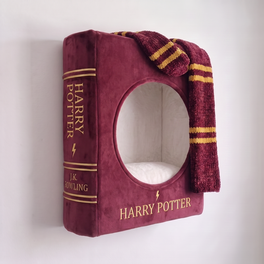 The Crimson Spell Cat Bed
